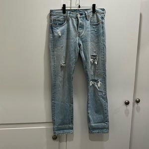 Levi’s 501 mid-rise jean